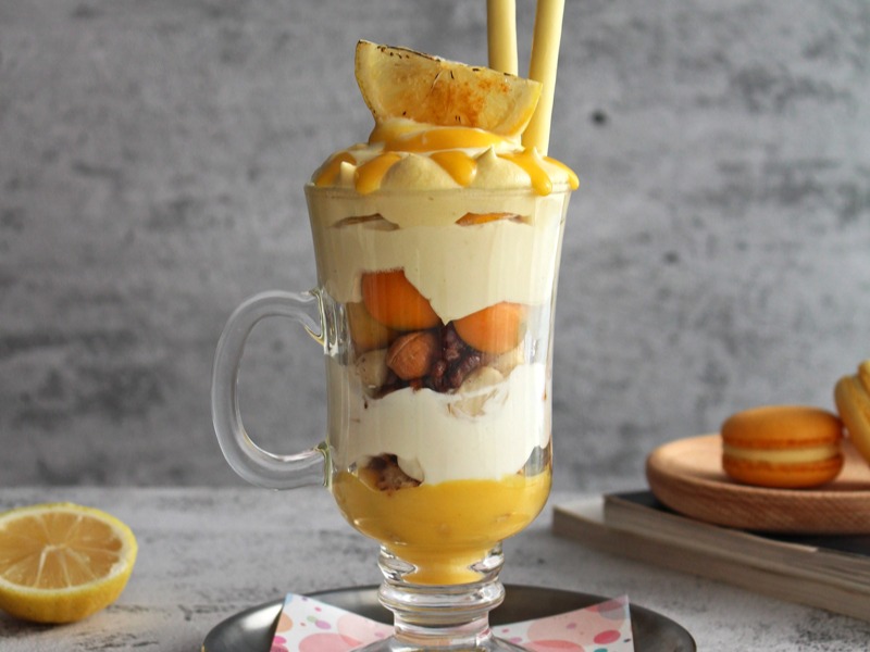 Chef Gusto · 盛宴 · 柠檬百香芭菲杯